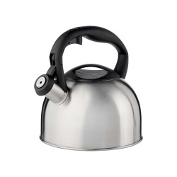 STEEL KETTLE 2,5L PLASTIC HANDLE