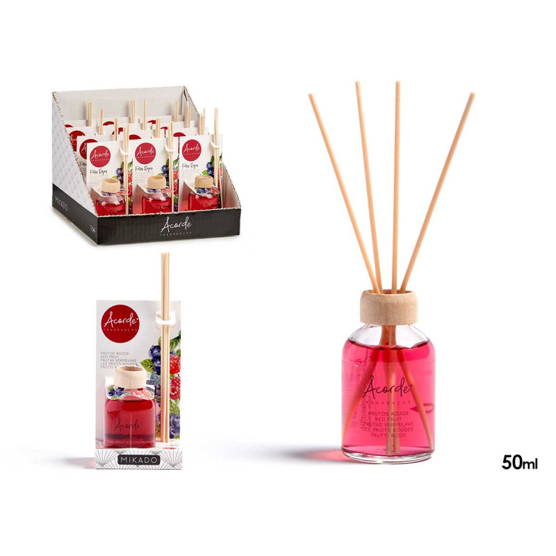 MIKADO 50 ML C/BAGUETTE FRUITS ROUGES