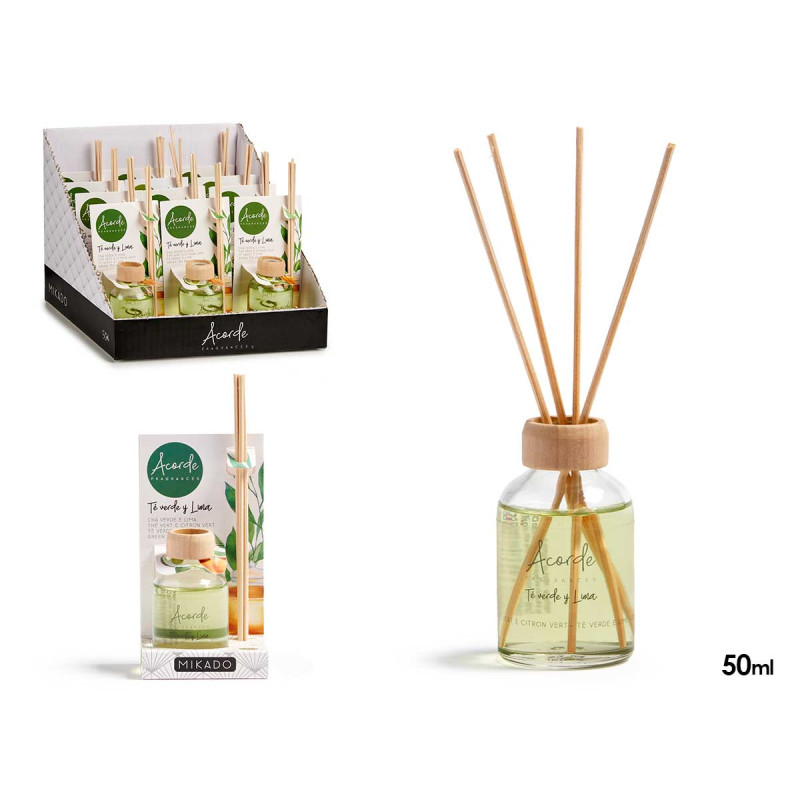 MIKADO 50 ML VARILLA TE VERDE Y LIMA