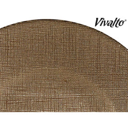ASSIETTE VERRE 21CM OR VIEILLI