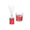 SET MIKADO 100ML BOUGIE 30H FRUITS ROUGES