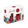 SET MIKADO 100ML BOUGIE 30H FRUITS ROUGES