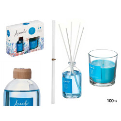SET MIKADO 100ML CANDELA 30H OCEANO