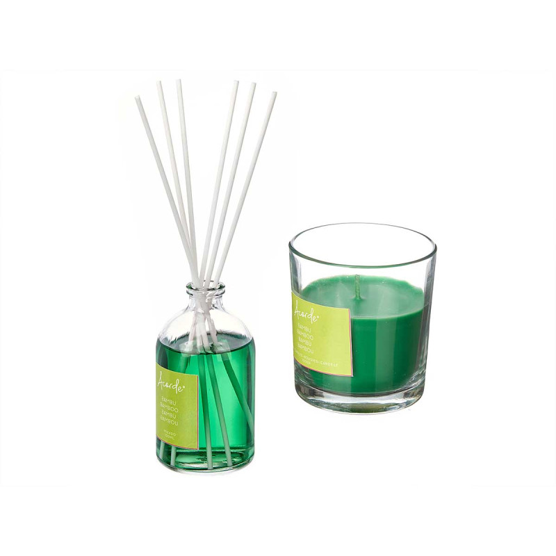 SET MIKADO 100ML VELA 30H BAMBU