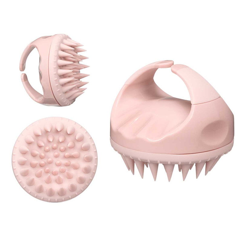 BROSSE MASSANTE CHEVEUX ROSE