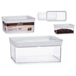 VASETTO PLASTICA ERMETICO RETTANGOLARE 1,1L