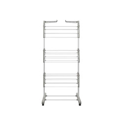ESTENDAL TRIPLO TORRE EXTENSÍVEL BRANCO CINZA