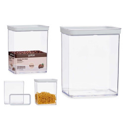 VASETTO PLASTICA ERMETICO RETTANGOLARE 3,3L