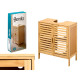 MOBILE 2 PORTE LAVABO BAMBU