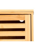 MEUBLE 2 PORTES LAVABO BAMBOU