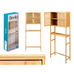 MOBILE ALTO 2 PORTE BAGNO BAMBU
