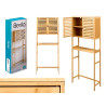 MEUBLE HAUT 2 PORTES SALLE BAIN BAMBOU