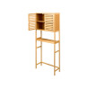 MEUBLE HAUT 2 PORTES SALLE BAIN BAMBOU