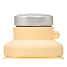 FOLDABLE SILICONE BOTTLE CARABINR ASRT 4 COL 500ML