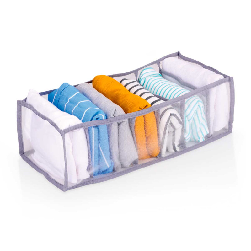 ORGANIZADOR 7 COMPARTIMENTOS P ROUPA INTERIOR