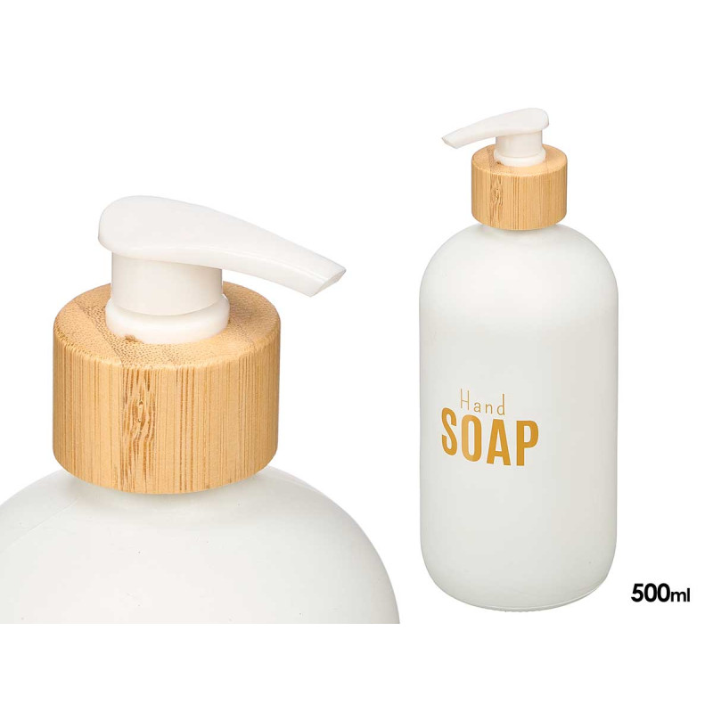 SOAP DISPENSER WHITE 500ML