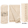 MULTIUSOS RISCAS PONTO CREME 160X240CM