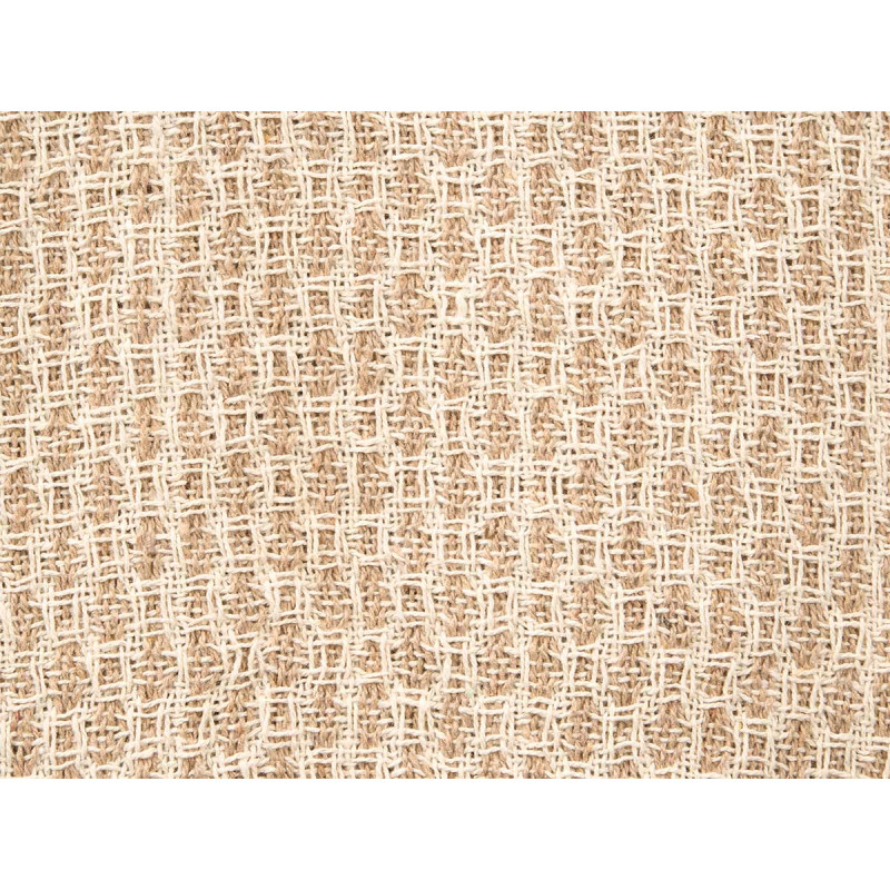 POLYVALENT ENTRELACÉ CRÈME 125X150CM