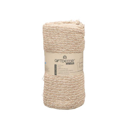 MULTIUSOS ENTRELAZADO BEIGE 160X240CM