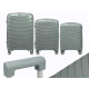 SET 3 VALIGIE ONDULATE GRIGIE