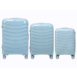 SET 3 MALETA ONDAS AZUL