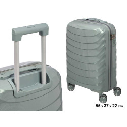 WAVY CABIN SUITCASE GREY