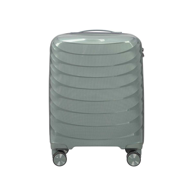 VALISE CABINE ONDES GRIS