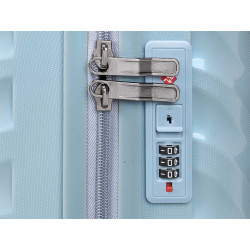VALISE CABINE ONDES BLEUE