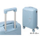 MALETA CABINA RAYAS AZUL