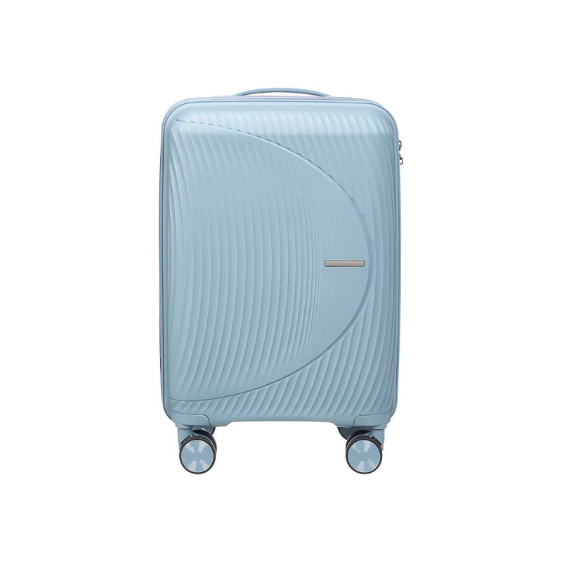 VALIGIA CABINA A RIGHE BLU