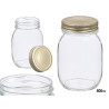 FRASCO CONSERVAÇÃO TAMPA DOURADA 500ML