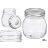 POT CONSERVE COUVERCLE ARGENTÉ 300ML