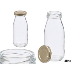 BARATTOLO SUCCO TAPPO DORATO 250ML