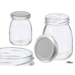 TARRO YOGHURT TAPA PLATA 190ML