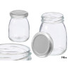 FRASCO IOGURTE TAMPA PRATEADA 190ML