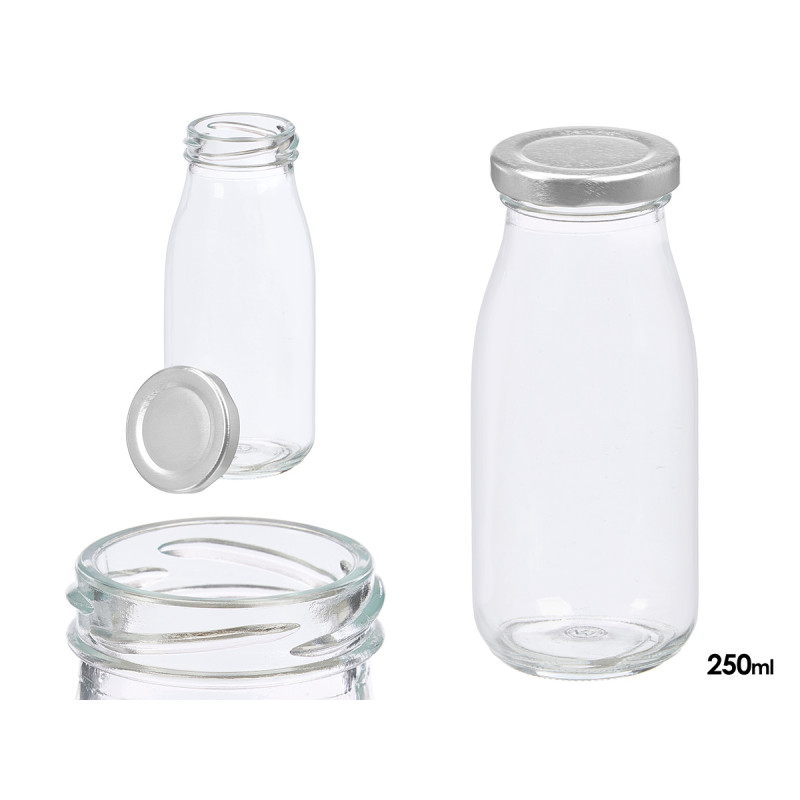 BARATTOLO SUCCO TAPPO ARGENTO 250ML