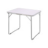 WHITE CAMPING FOLDABLE TABLE 60X80CM