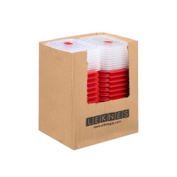 FIAMBRERA ROJA MICROONDAS APERTURA 2L
