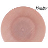PRATO DE BOLO VIDRO 33CM COM PE ROSA PASTEL 