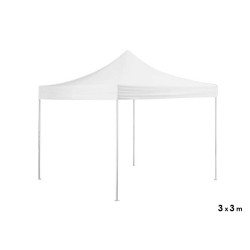 WHITE GARDEN GAZEBO 3X3 M