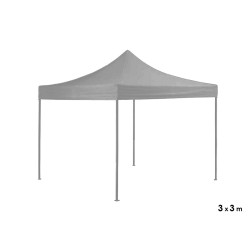 GREY GARDEN GAZEBO 3X3 M