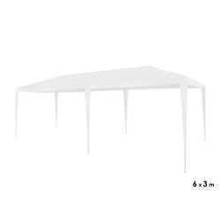 TONNELLE BLANCHE JARDIN 6X3 M