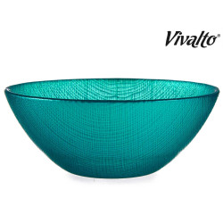 15CM TURQUOISE GLASS BOWL