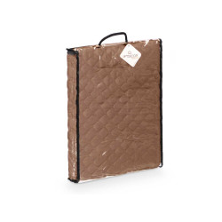 TWO SEATS BROWN SOFA COVER