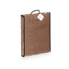TWO SEATS BROWN SOFA COVER
