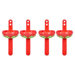 SET 4 STAMPO GELATO ALLA FRAGOLA