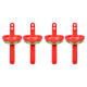 ENSEMBLE 4 T-SHIRTS FRAISE