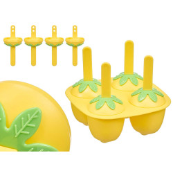 ENSEMBLE 4 VERRES CITRON