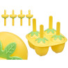 ENSEMBLE 4 VERRES CITRON