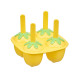 CONJUNTO 4 MOLDES GELADO LIMÃO